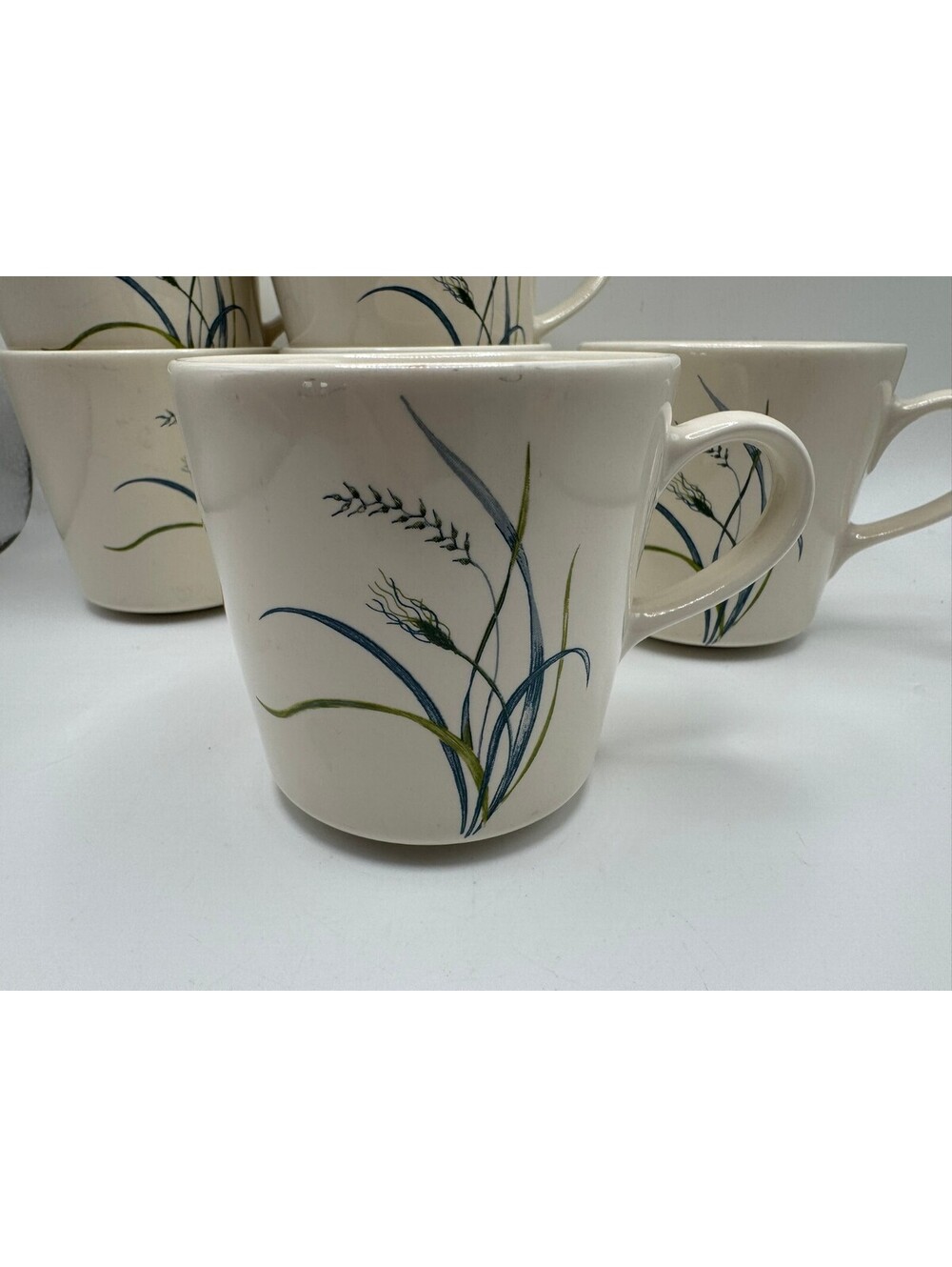 Corelle Coordinates Coastal Breeze Stoneware Coffee Mugs Set of 6 Thailand